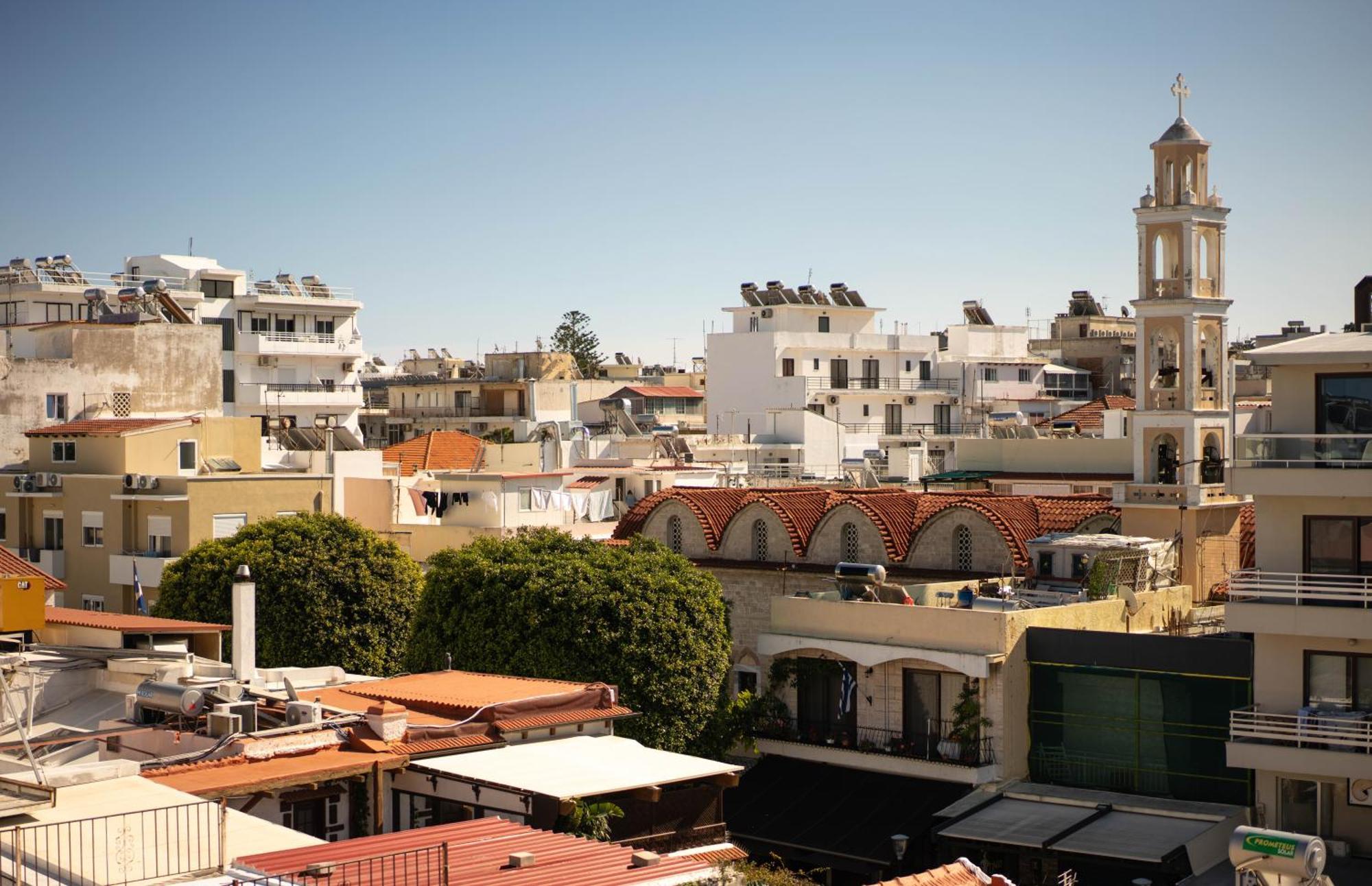 Appartement Aegean Stars à Rhodes City Extérieur photo